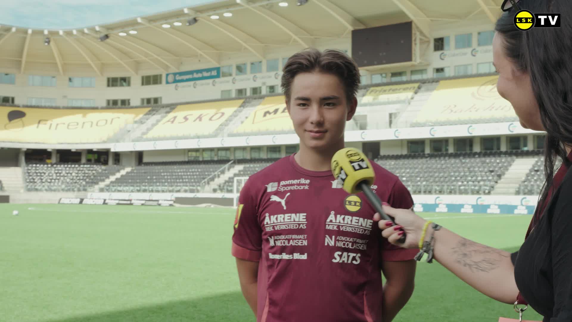 Interju etter Start - LSK Harald Woxen