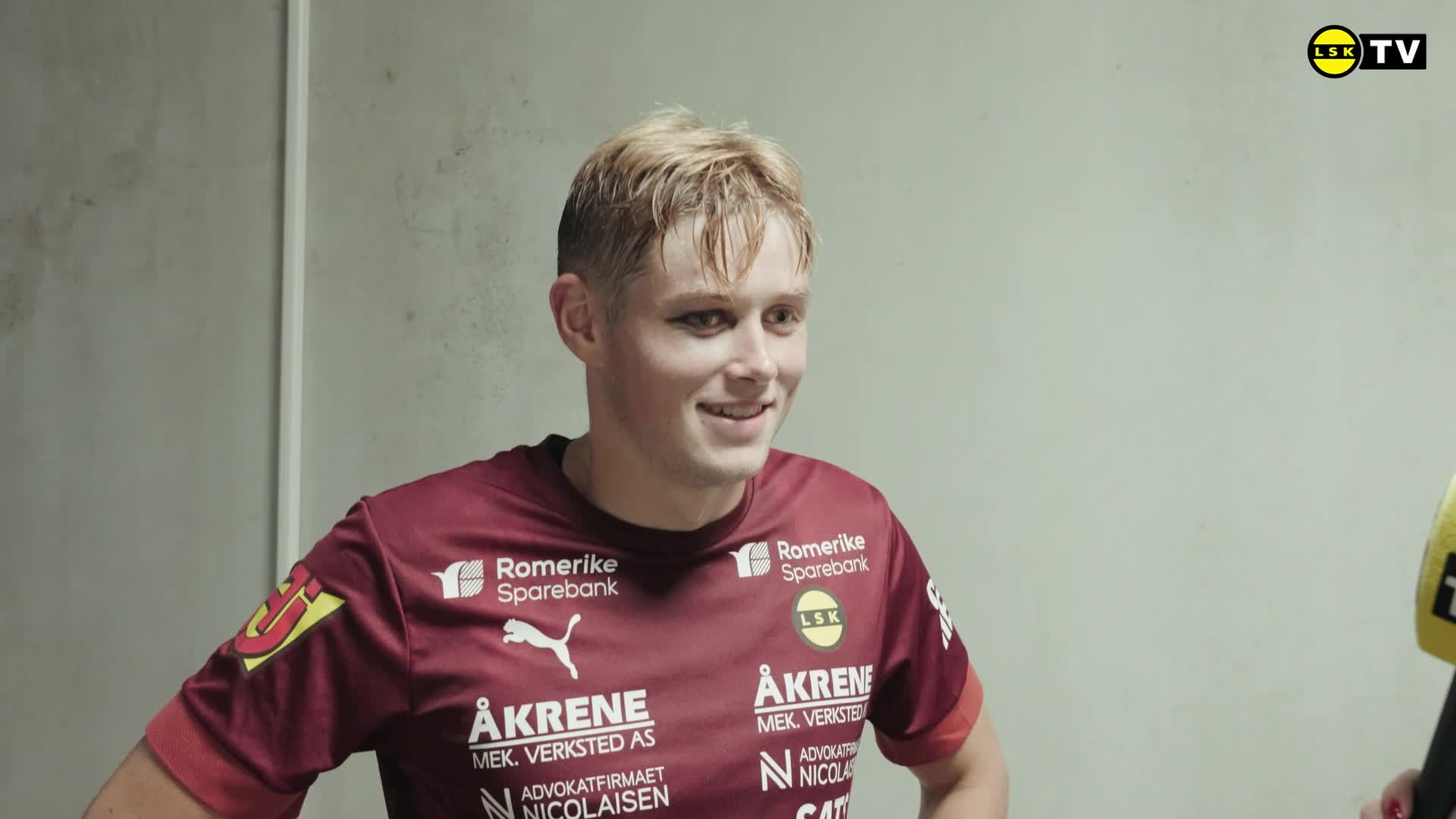 Intervju med Lars Ranger etter Åsane -LSK