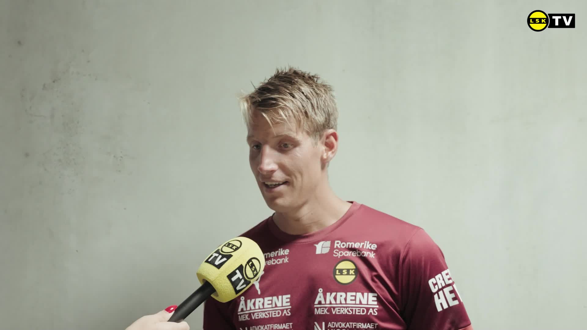 Intervju med Thomas Lehne Olsen etter Åsane - LSK