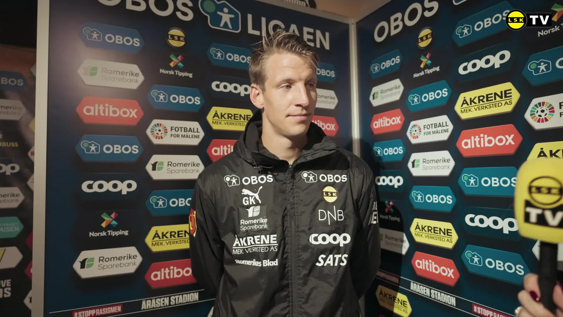 Intervju med Thomas Lehne Olsen etter LSK - Mjøndalen