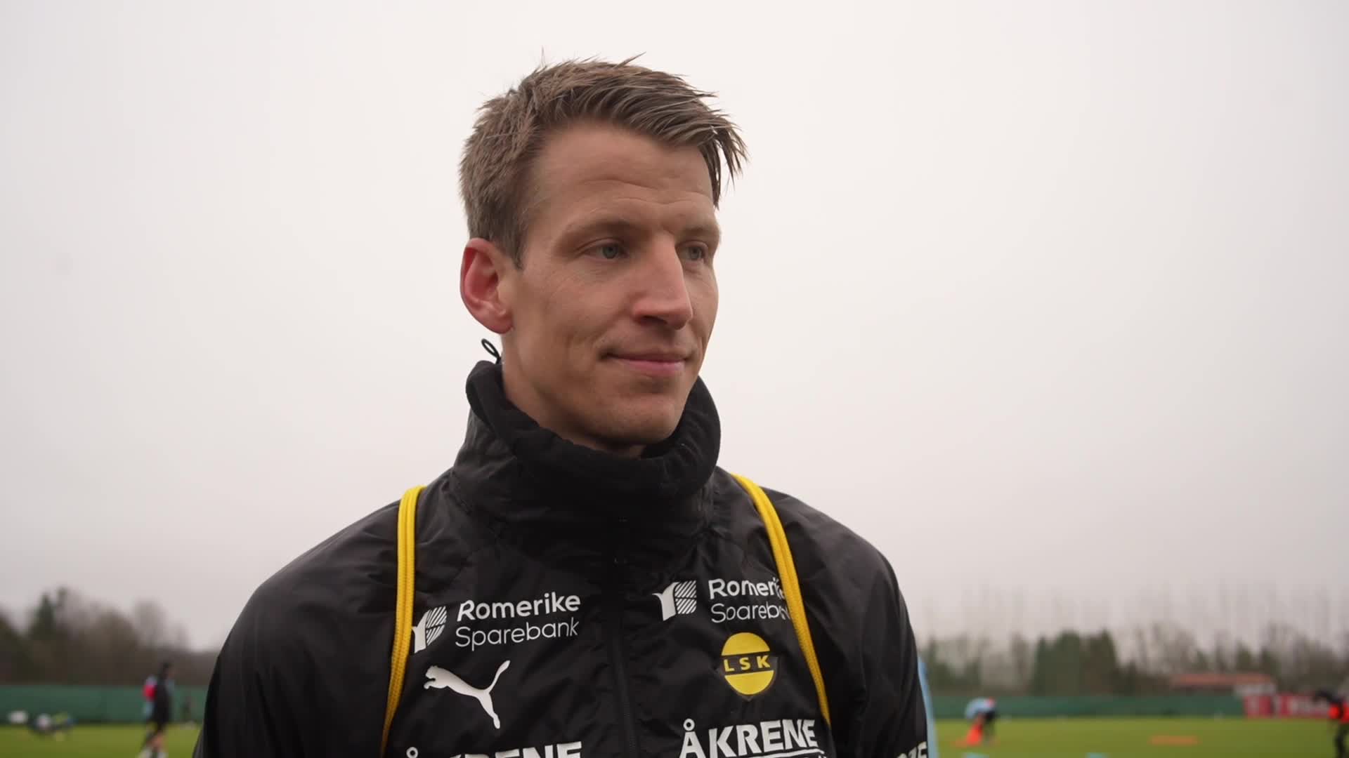 Thomas Lehne Olsen før cupfinalen