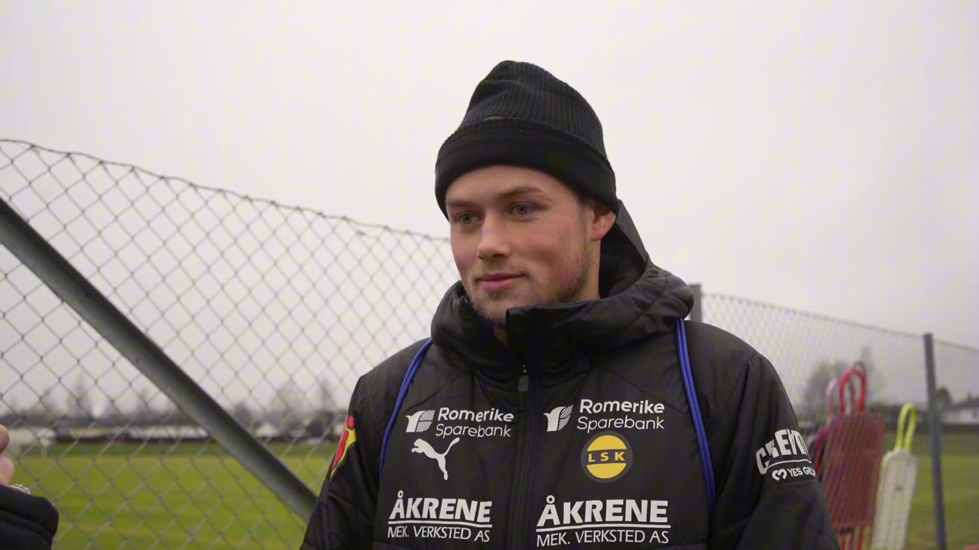 Lars Ranger før cupfinalen