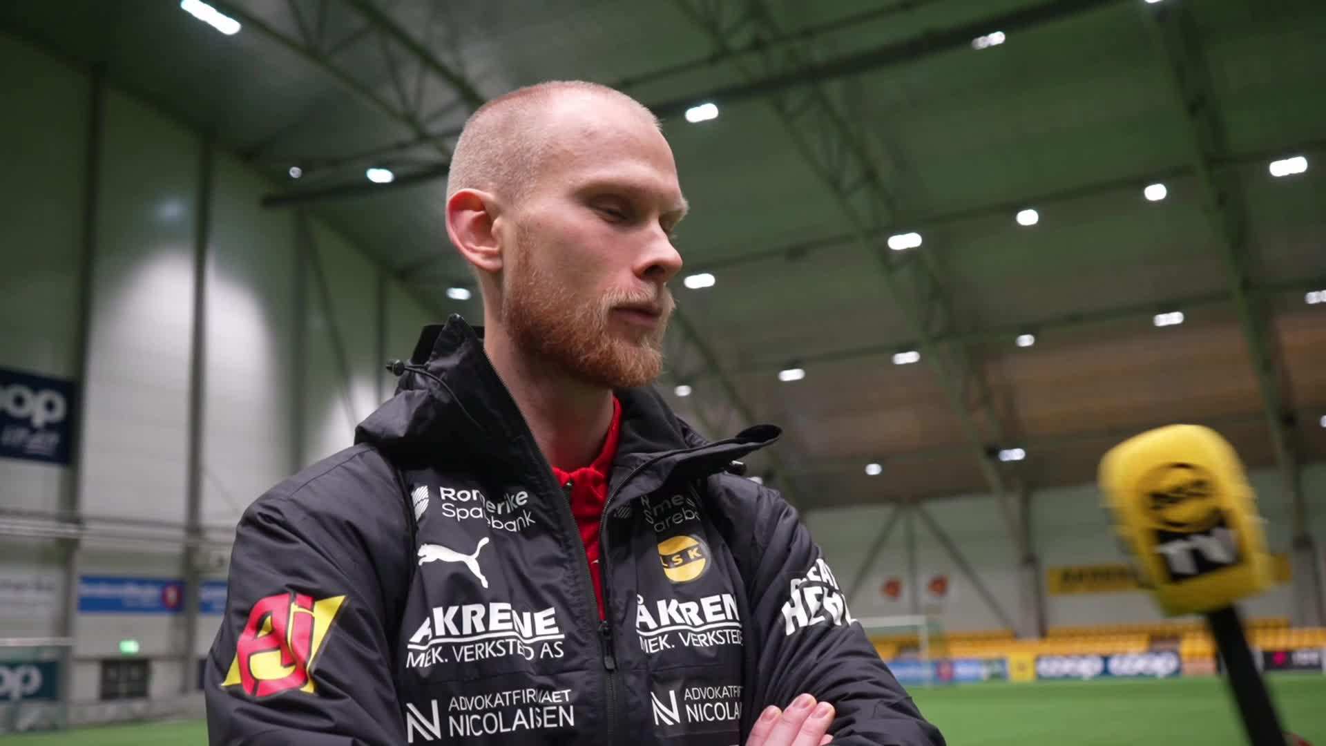 Pontus Dahlberg første trening